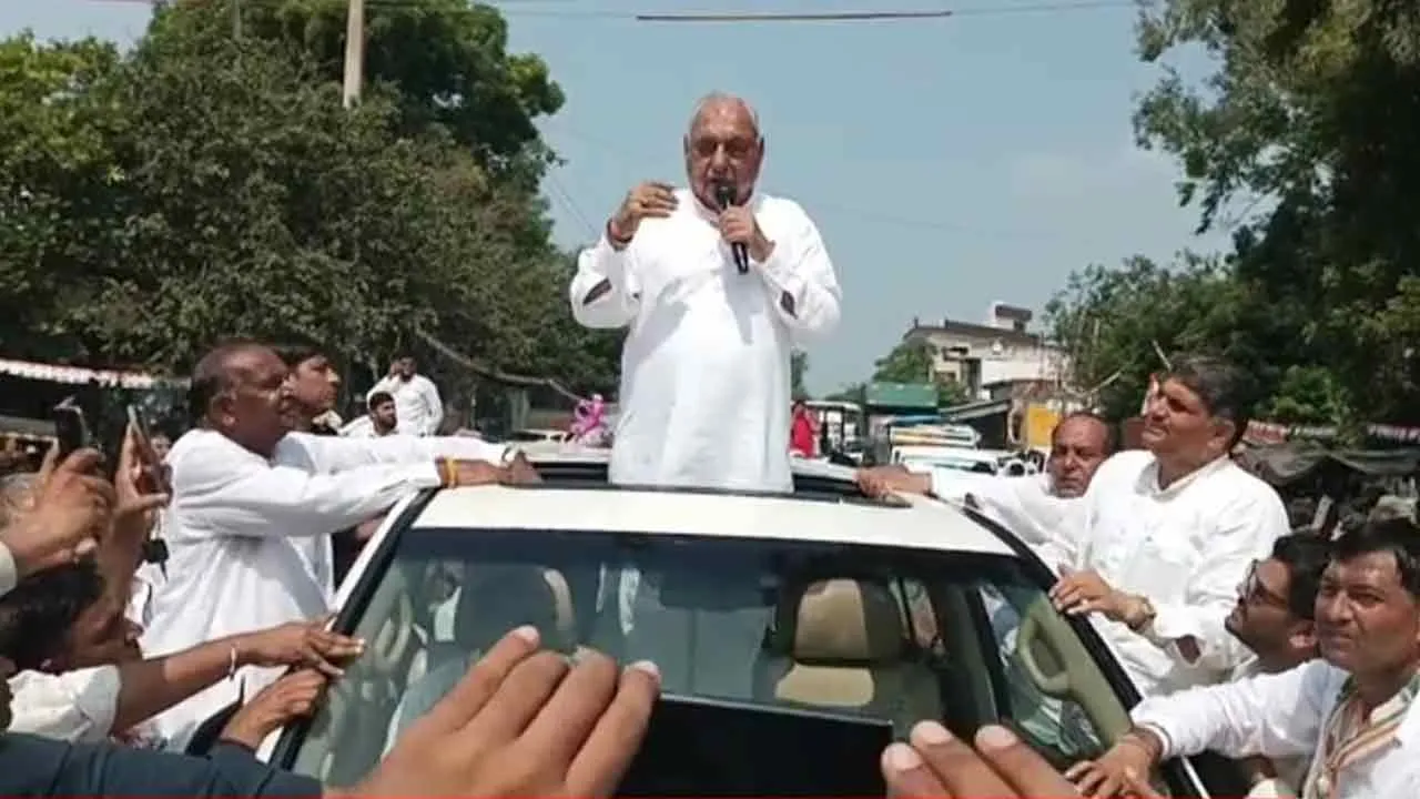 पगड़ी की लाज थम रख दियो सरकार में बना दूंगा: भूपेंद्र हुड्डा