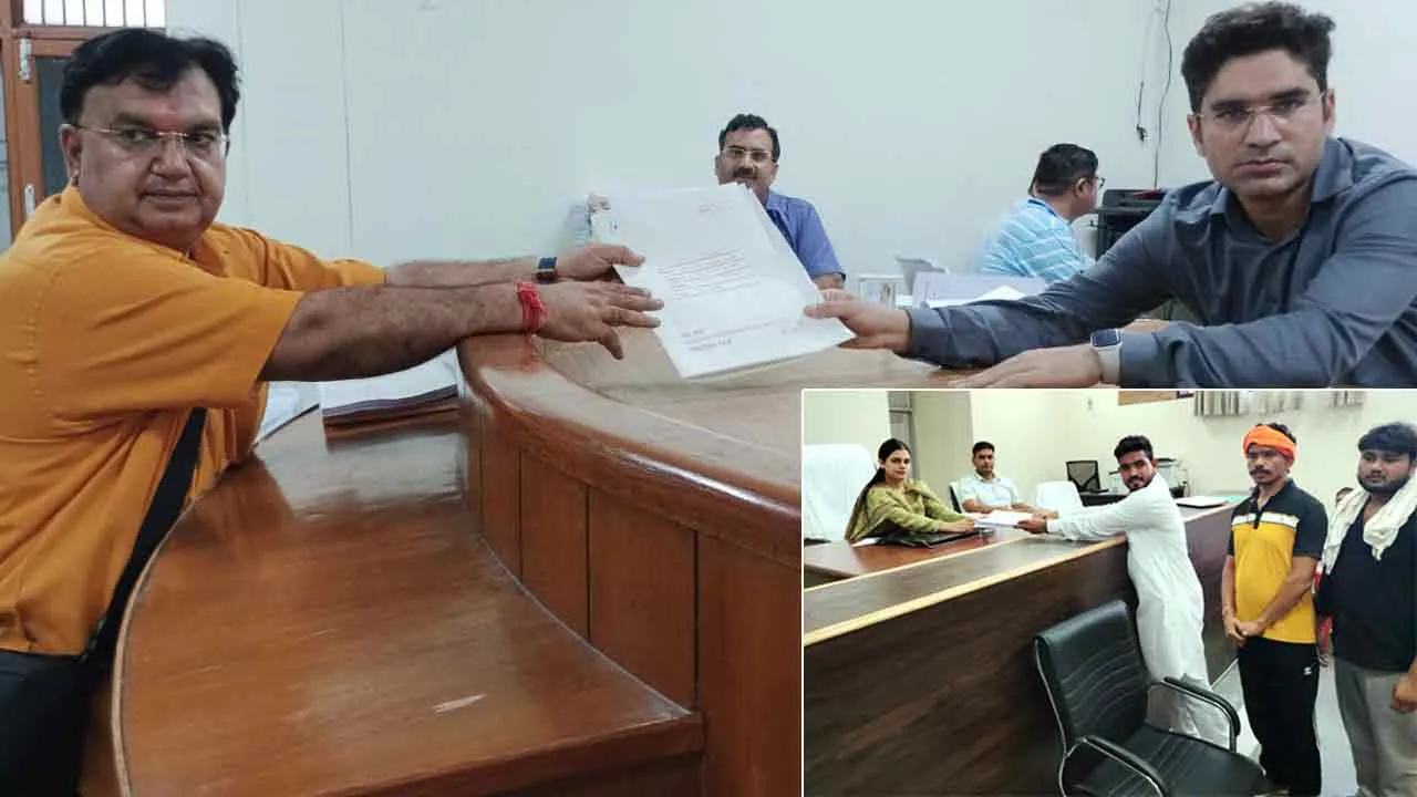 विधानसभा चुनाव के तहत नामांकन सोनीपत से 2 तथा खरखौदा से 1 उम्मीदवार ने किया अपना नामांकन दाखिल