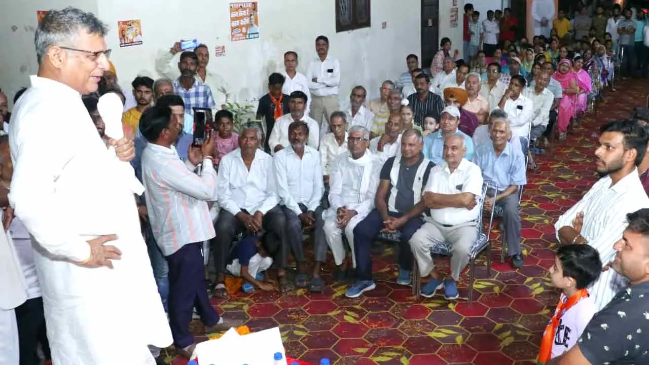 जनता कांग्रेस को जगाधरी सहित पूरे हरियाणा से साफ करेगी फटाफट: कंवरपाल गुर्जर भाजपा प्रत्याशी