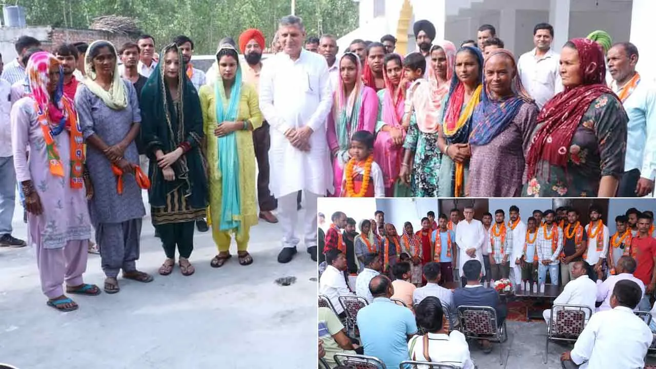 जगाधरी विधानसभा क्षेत्र में जारी नॉन-स्टॉप विकास, जनता को सिर्फ भाजपा पर विश्वास – भाजपा प्रत्याशी कंवरपाल गुर्जर
