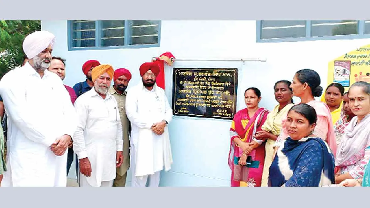 विधायक ने गांव रंघड़्याल व दयालपुरा में आंगणवाड़ी सैंटरों का किया उद्घाटन