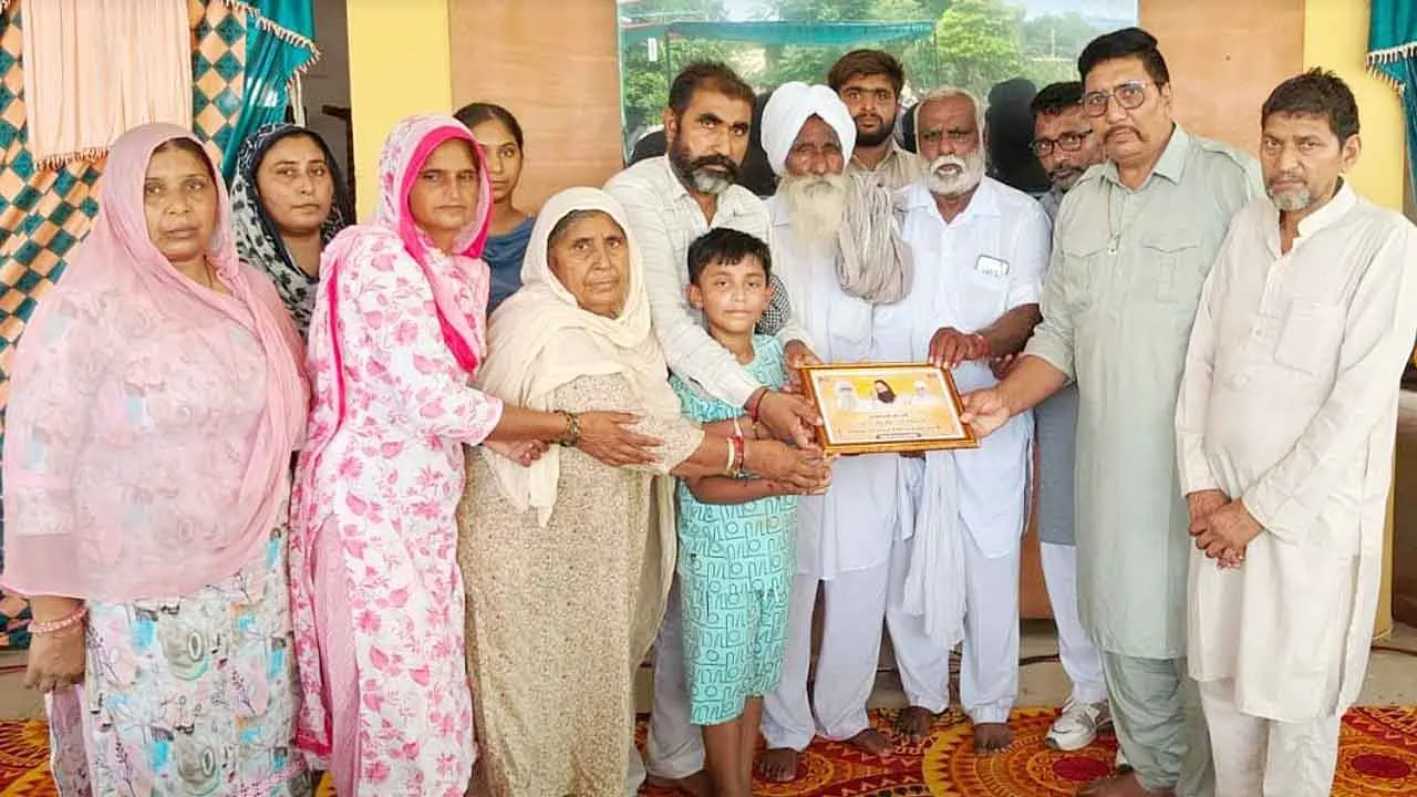 ”सराहनीय सेवा के लिए हमेशा स्मरणीय रहेंगे रामप्रताप इन्सां”