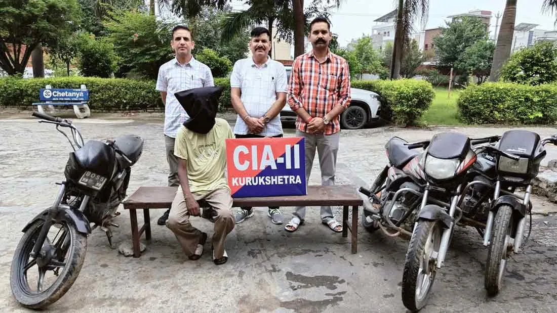 पिहोवा में चोरी के मामले एक गिरफ्तार