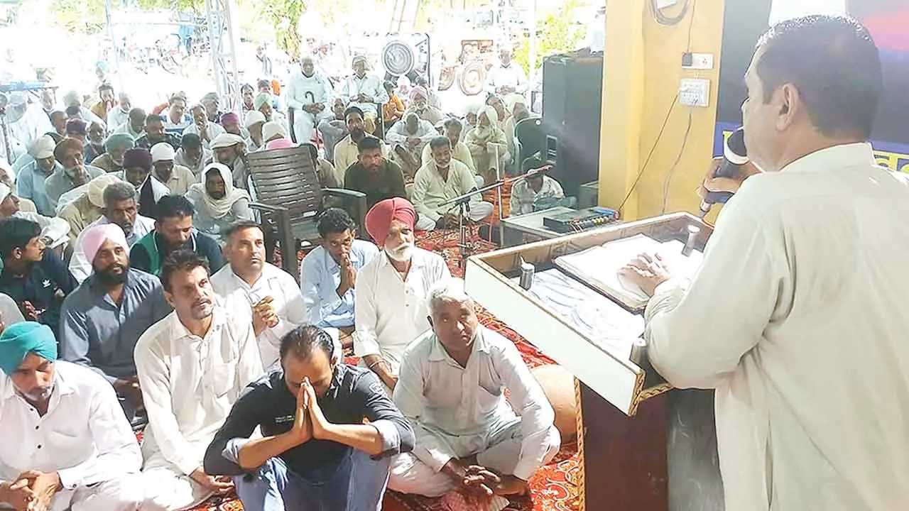 बप्पां व गदराना में उमड़ा साध संगत का हुजूम!