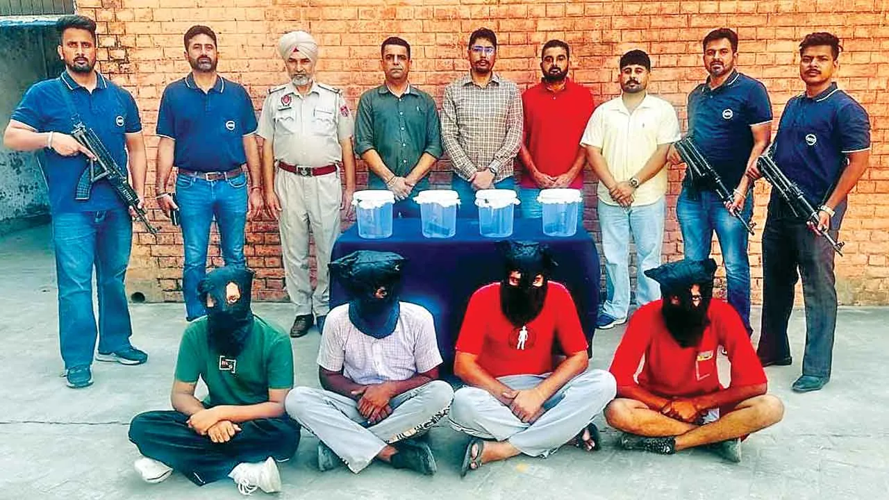 जस्सा बुरज गैंग द्वारा डकैती की कोशिश नाकाम, सरगना सहित चार गिरफ्तार