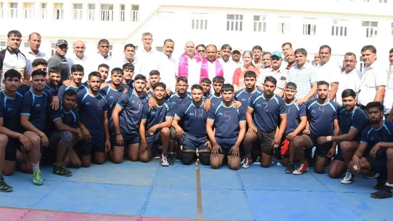 Kabaddi Competition: चौ. बंसीलाल विश्वविद्यालय में अंतर महाविद्यालय कबड्डी प्रतियोगिता आयोजित