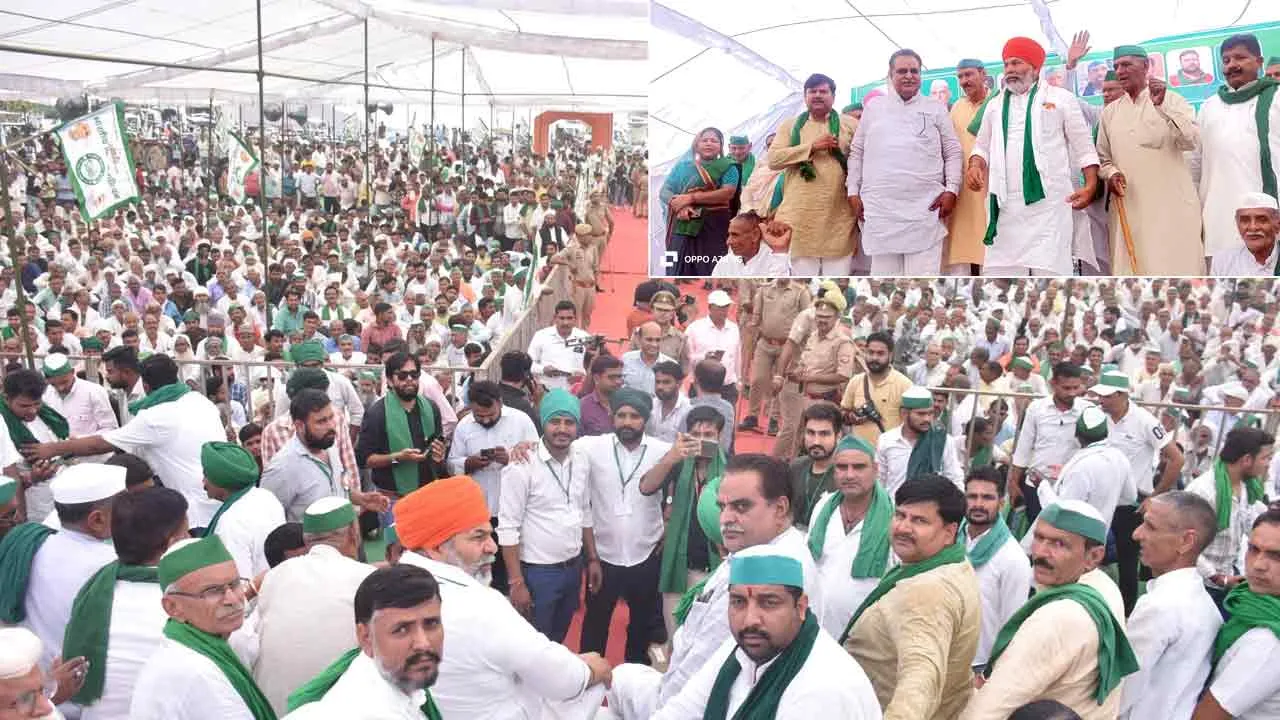 जिले के हुक्मरान होश में आएं, किसानों को परेशान न करें: चौ. राकेश टिकैत 