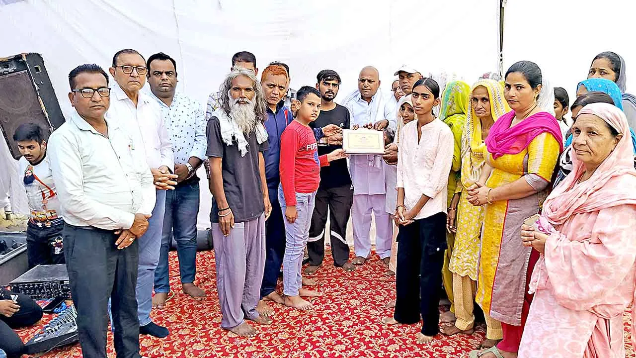 कल्याण नगर के शरीरदानी चंद्र इन्सां को नामचर्चा कर साध-संगत ने दी भावभीनी श्रद्धांजलि