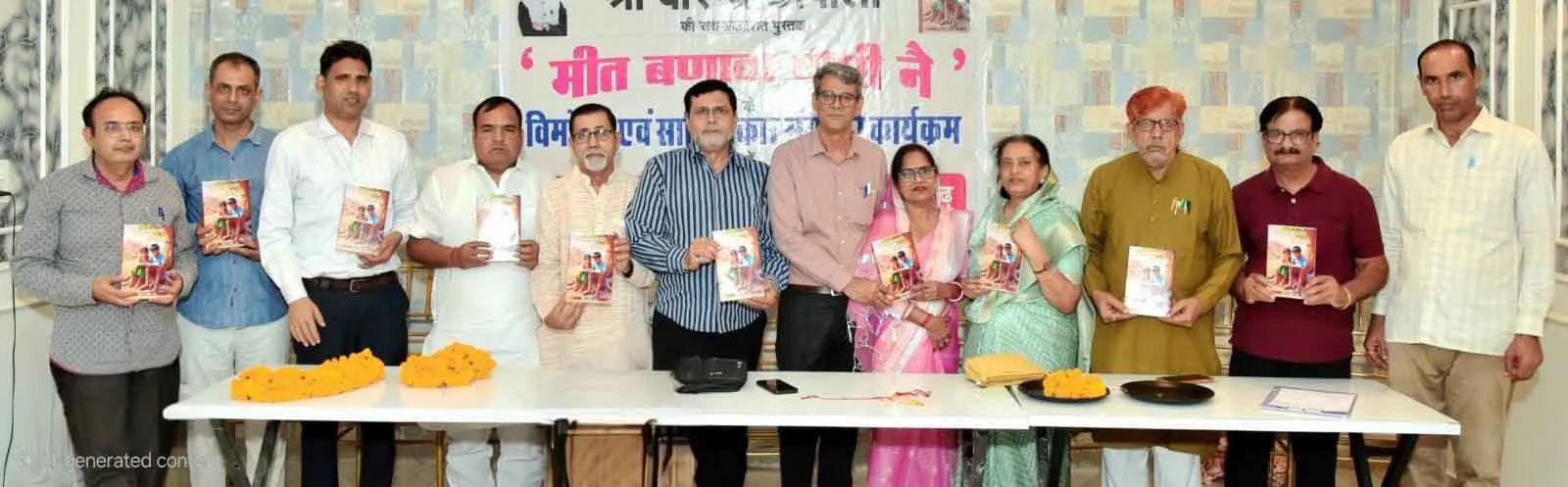 Inauguration: बाल काव्य कृति ‘मीत बणावां पोथी नै’ का लोकार्पण