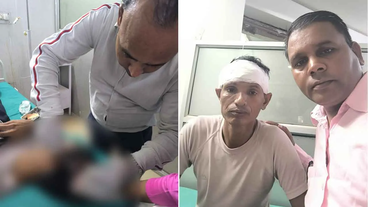 …. और जब घायल व्यक्ति के परिजन बोले, धन्य है आपके गुरु मुर्शिद 