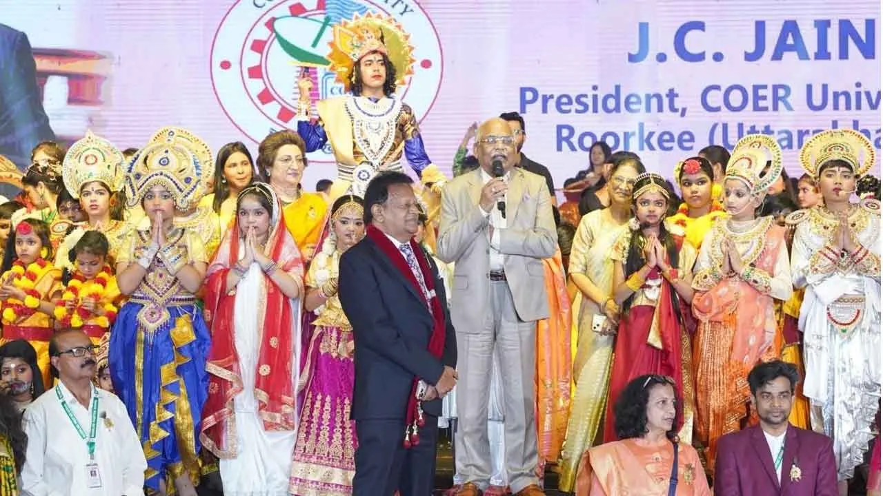 ‘सिल्वर प्रेस्टीज स्कूल में श्री कृष्ण ने समझाया धर्म और कर्म का मर्म’