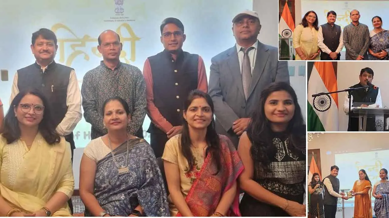 आरटीओ गाजियाबाद के.डी. सिंह गौर  ने अमेरिका में लहराया भारत के साहित्य, संस्कृति का परचम