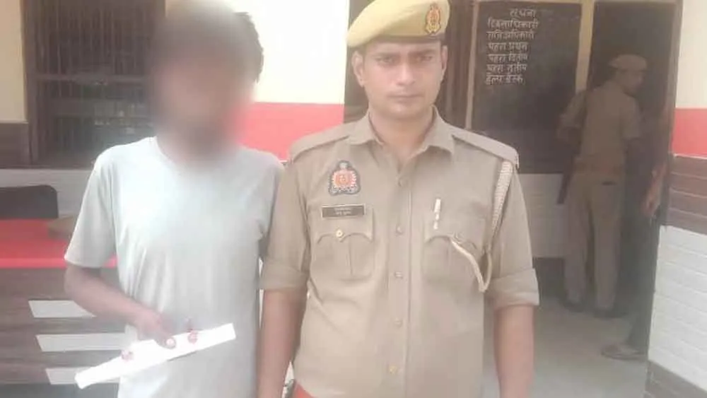 चोरी की दो भैंस व अवैध छुरी बरामद, आरोपी गिरफ्तार
