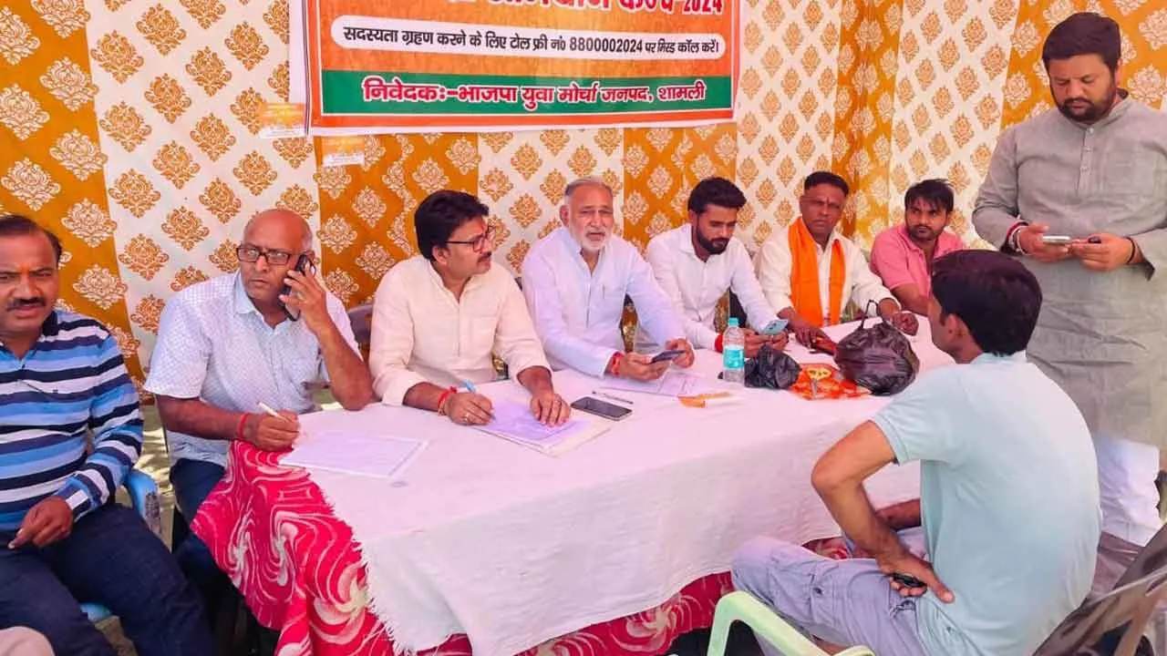 भाजपा के सदस्यता अभियान में जोड़े 165 नए सदस्य