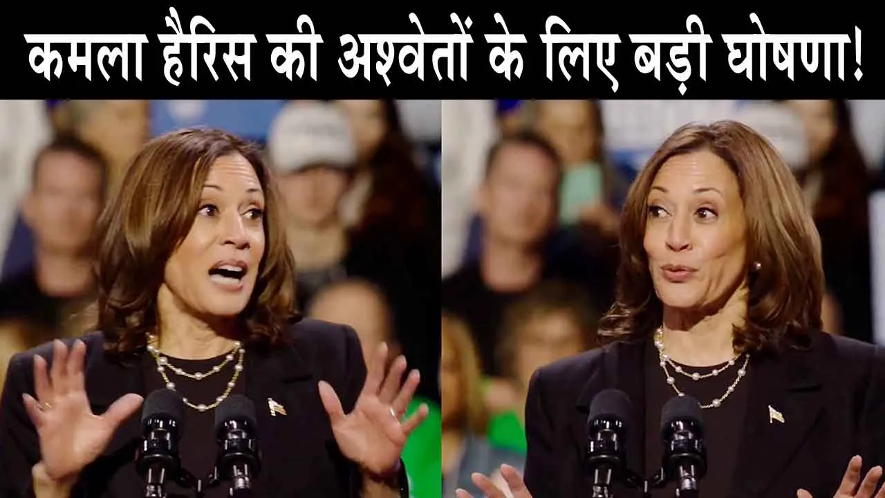 US Presidential Elections 2024: कमला हैरिस ने की अश्वेत पुरुषों के लिए ये बड़ी घोषणा!