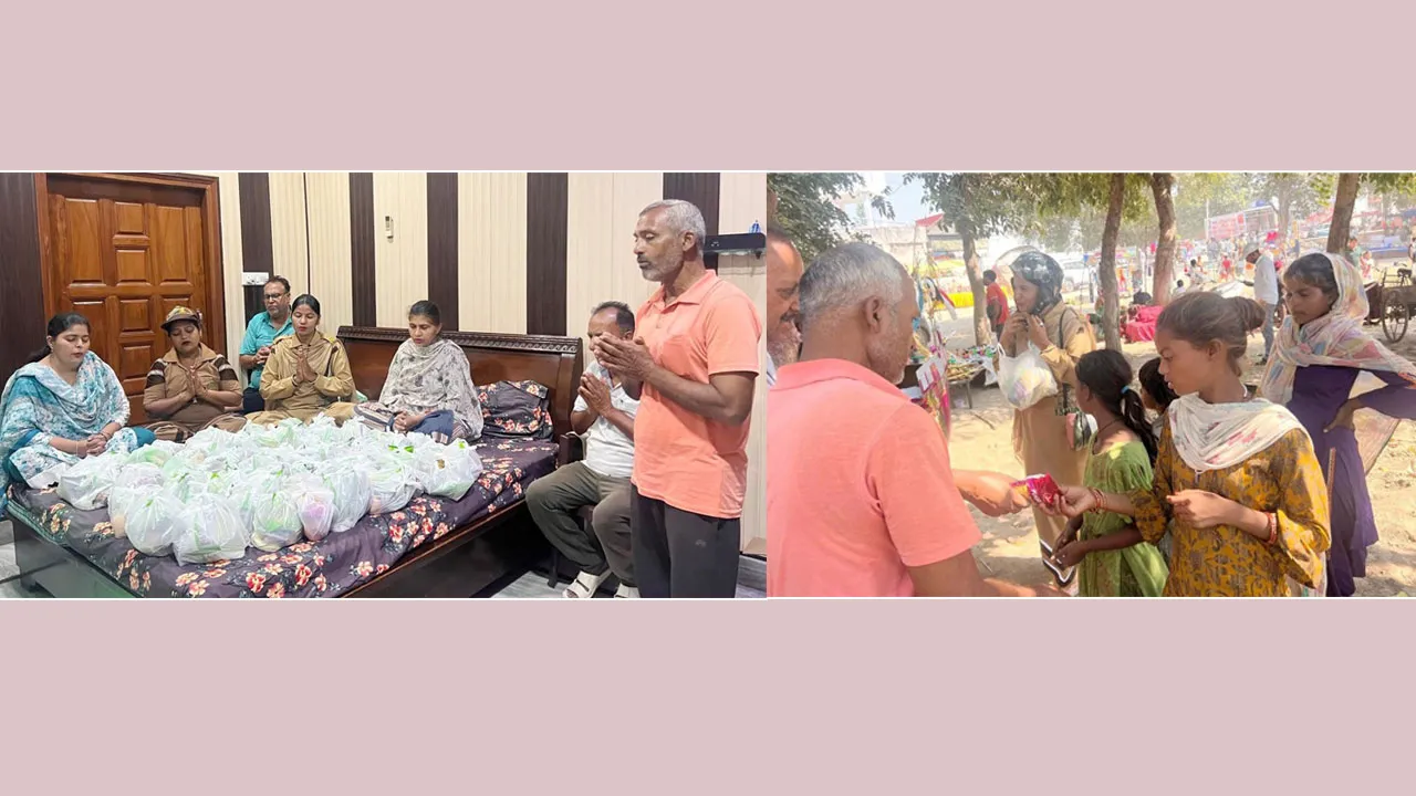 Welfare Work: जरूरतमंद परिवारों में डेरा श्रद्धालुओं ने भरी खुशियां