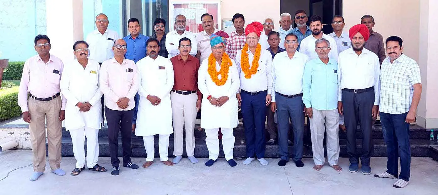 खडग़ावत सर्वसम्मति से जिला सैनी समाज समिति अध्यक्ष नियुक्त