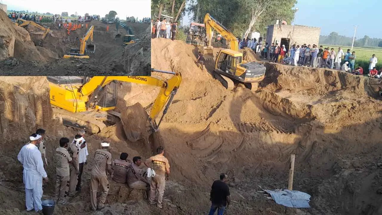 लगभग 74 घंटे बीतने के बाद भी रमेश को निकालने में नहीं लगी सफलता हाथ