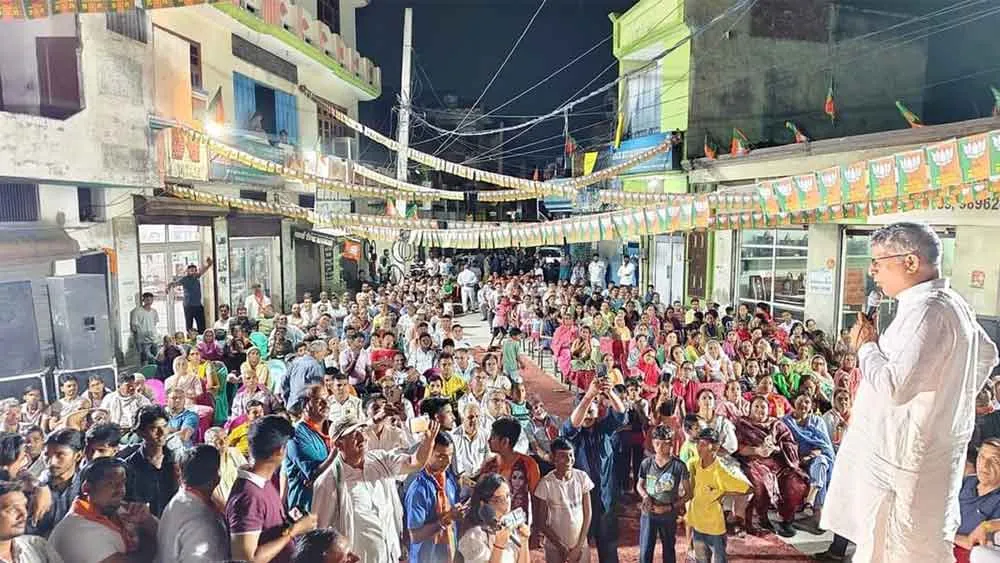 भाजपा द्वारा दो अक्टूबर दिन बुधवार को सुबह 10 बजे जगाधरी शहर में पैदल विशाल रोड शो निकाला जाएगा- कंवरपाल गुर्जर