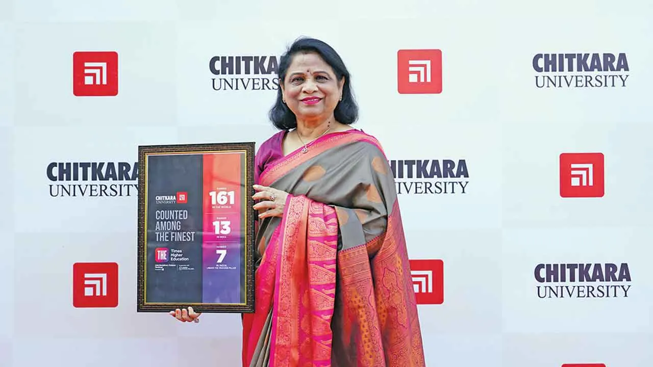 Chitkara University: ‘चितकारा’ को मिला भारत में 13वां रैंक
