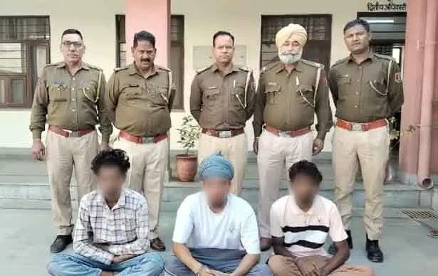विद्युतकर्मी से मारपीट करने वाले तीन आरोपियों को किया गिरफ्तार