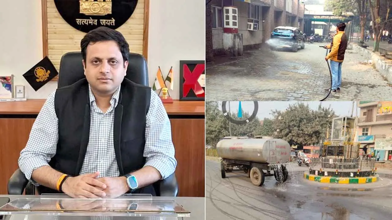 Air Pollution: वायु प्रदूषण कम करने को लगातार हो रहे पानी के छिड़काव से राहत: विक्रमादित्य सिंह मलिक
