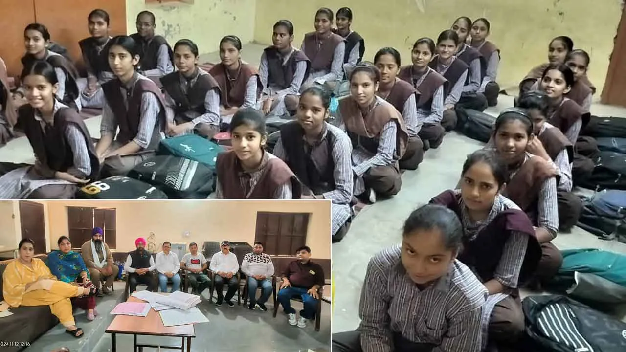 हाल-ए-स्कूलः जमीन पर बैठकर पढ़ाई करने को मजबूर बच्चे, हरियाणा शिक्षा मंत्रालय बेखबर