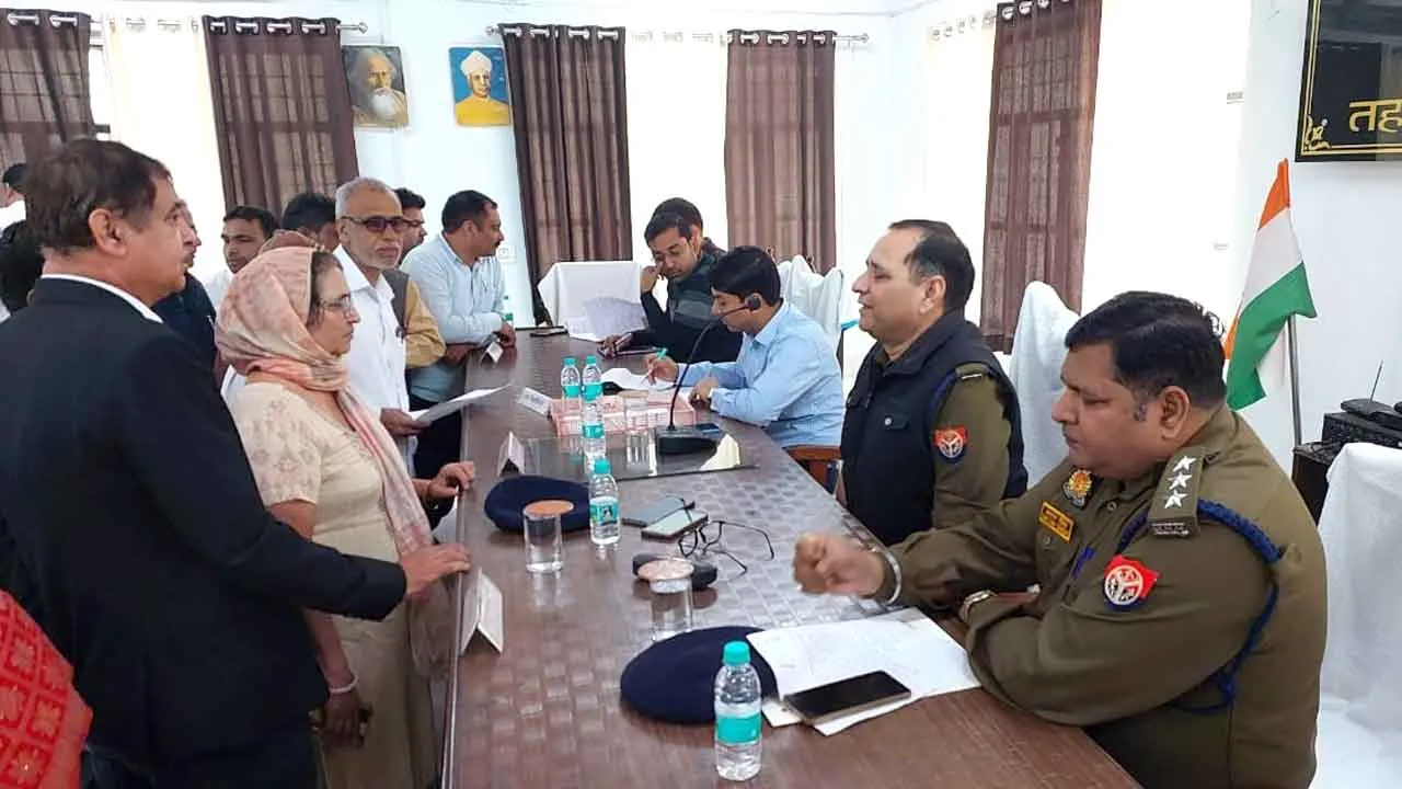 सम्पूर्ण समाधान दिवस में पहुंची 20 शिकायतें, पांच निस्तारित
