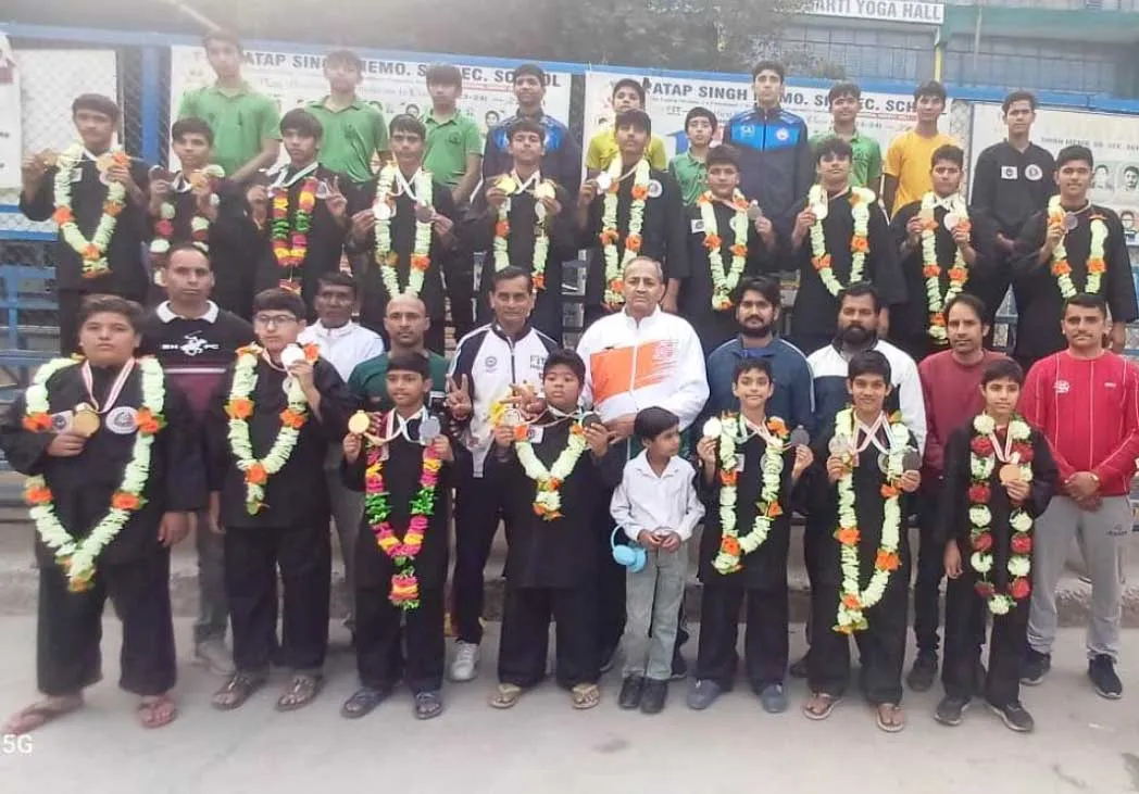 नेशनल पेंचक सिलाट मे प्रताप स्कूल के खिलाड़ियों ने जीते 28 पदक