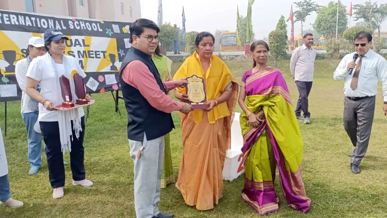 केडी स्कूल के तीन दिवसीय खेल महोत्सव का समापन