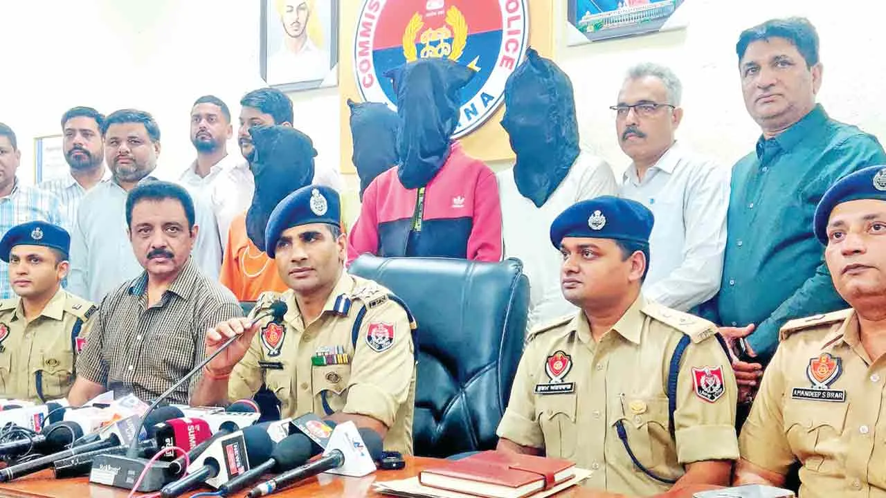 बब्बर खालसा इंटरनेशनल के लाडी मॉड्यूल के चार आरोपी गिरफ्तार