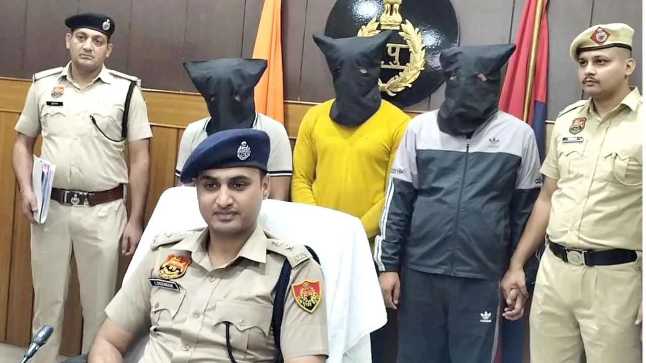 20 दिनों में हाईवे पर ट्रक लूट की 5 वारदातों को दिया अंजाम, तीन आरोपी धरे