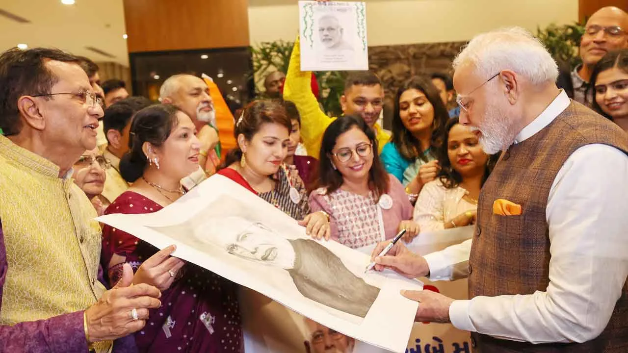 Narendra Modi Guyana Visit: पीएम मोदी का गुयाना में भव्य स्वागत