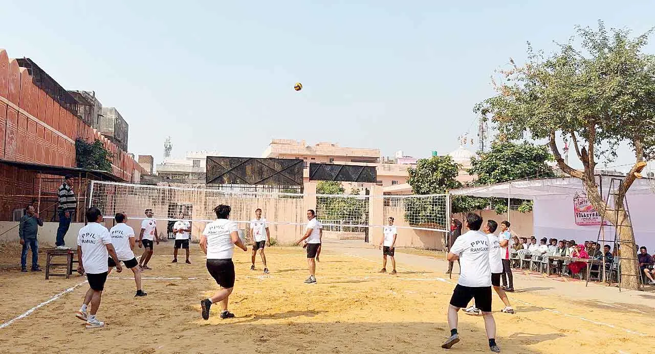 Jaipur Police-Public Volleyball League: जयपुर पुलिस-पब्लिक वॉलीबॉल लीग के द्वितीय चरण के मैचों का शुभारंभ