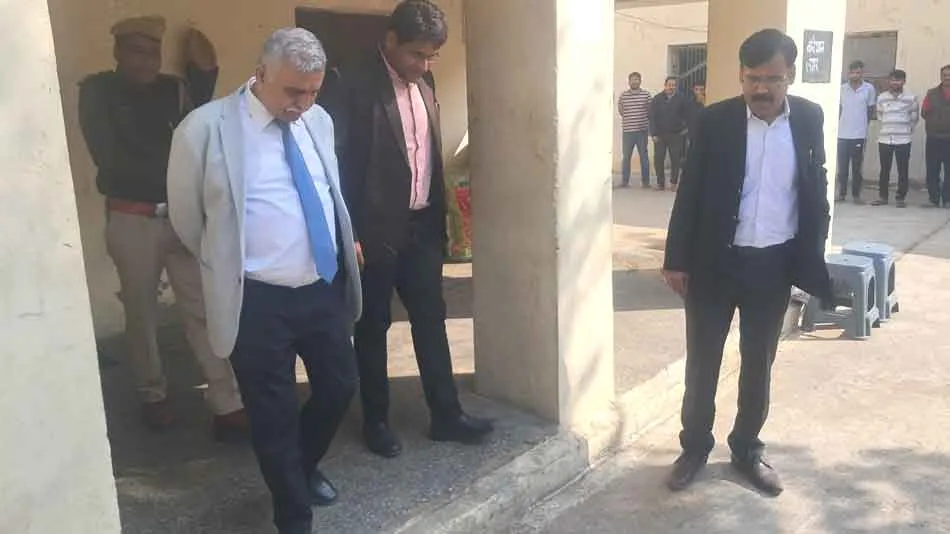 जिला व सेशन न्यायाधीश व सचिव विधिक सेवा प्राधिकरण चूरू ने किया राजगढ उपकारागृह का निरीक्षण व दिये निर्देश