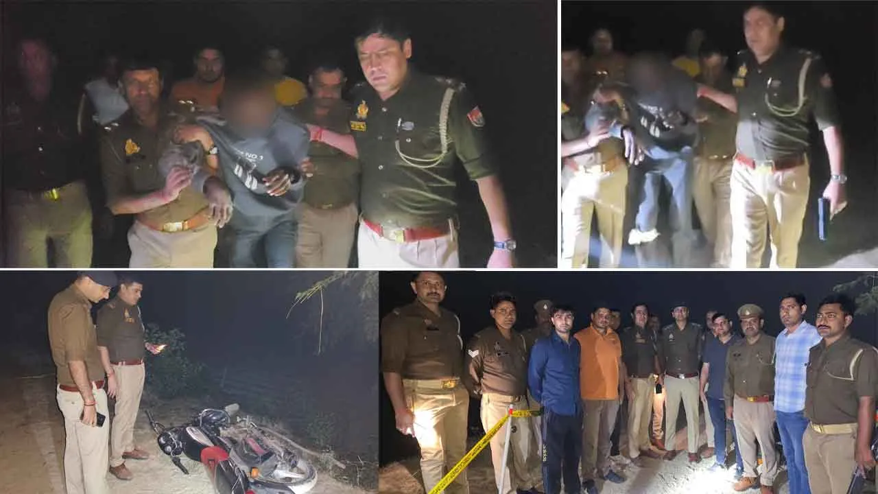 थाना सिरसागंज पुलिस ने 50 हजार रूपये का इनामिया गैंगस्टर अभियुक्त कुलदीप पुलिस मुठभेड़ के में किया गिरफ्तार