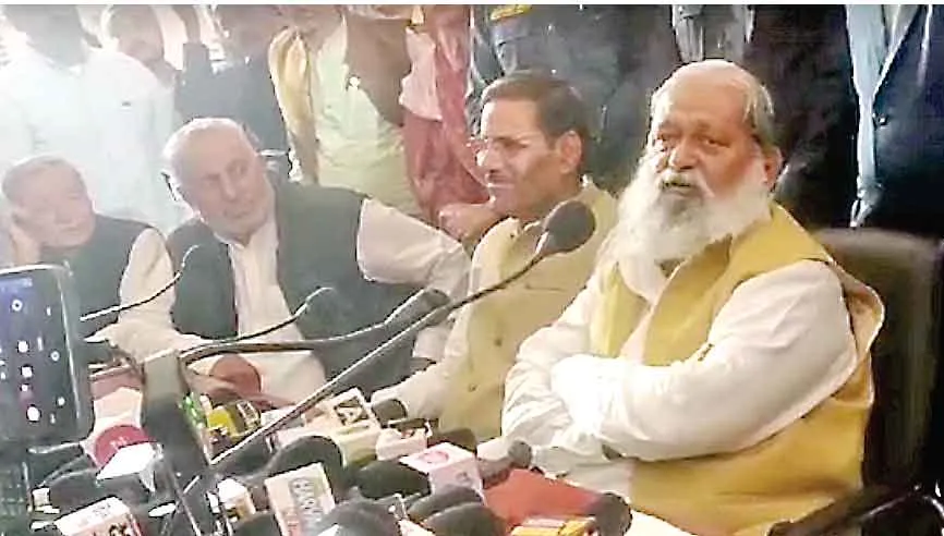 Anil Vij Sirsa Visit: सरसा पहुंचे परिवहन एवं ऊर्जा मंत्री अनिल विज ने राहुल गांधी को लेकर कही ये बड़ी बात!