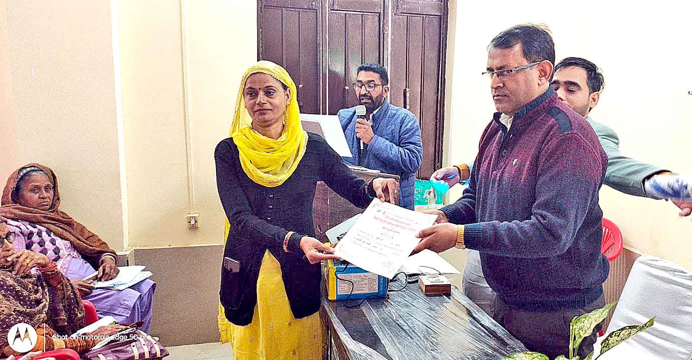 Atal Bhujal Yojana: रानियां में जल सखियां हुई सम्मानित!