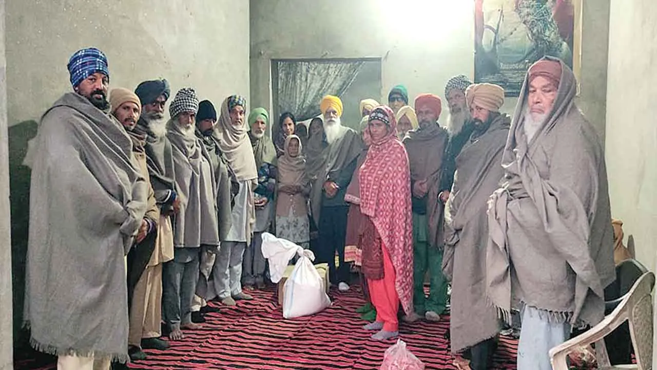 Welfare Works: बालियां की साध-संगत ने एक जरूरतमंद परिवार को दिया राशन