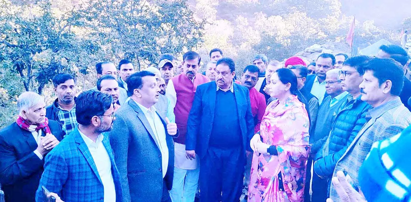 Deputy CM inspected: उपमुख्यमंत्री दीया कुमारी ने किया देसूरी की नाल का निरीक्षण