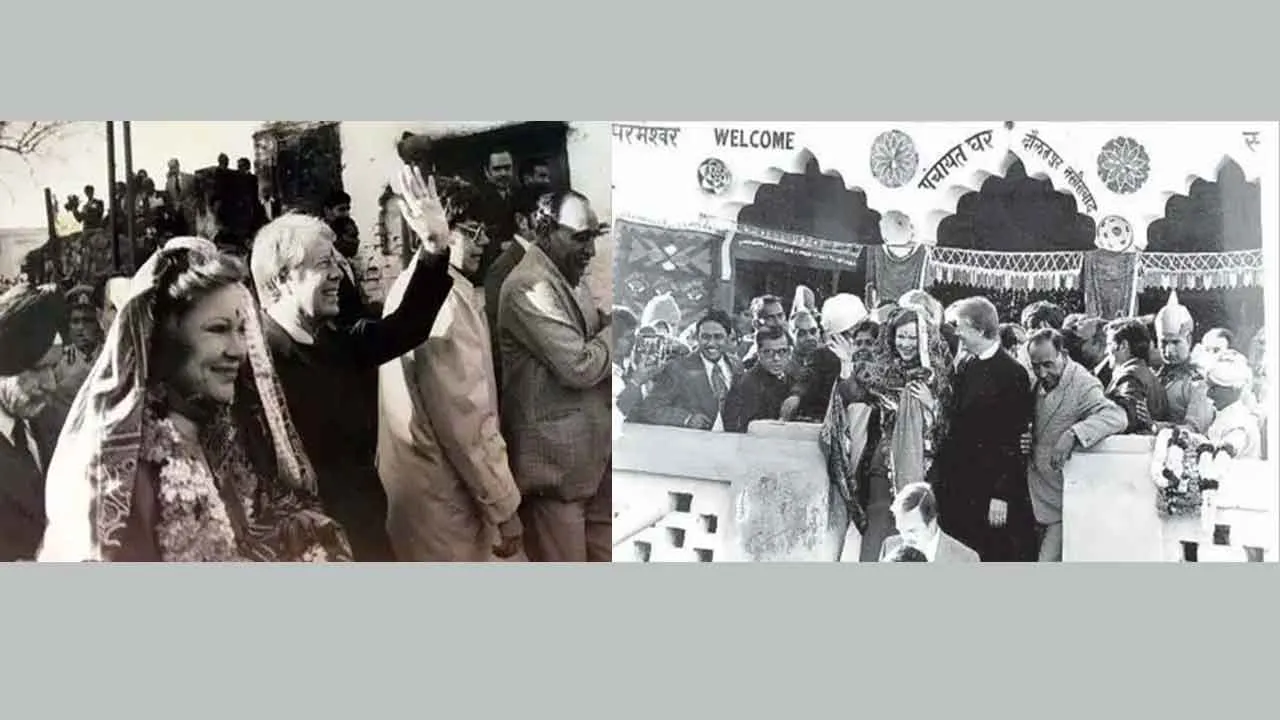 अमेरिका के पूर्व राष्ट्रपति जिमी कार्टर का गुरुग्राम से रहा गहरा नाता