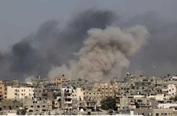 israeli Air Strike: गाजा में इजरायली हवाई हमला, 25 फिलिस्तीनी मारे गए