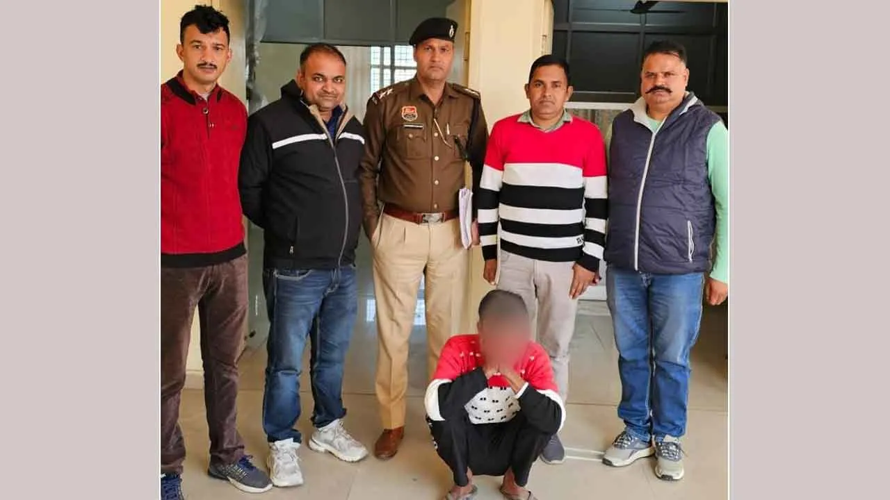बैंक में नौकरी लगवाने के नाम पर 25 हजार ठगी करने का आरोपी गिरफ्तार