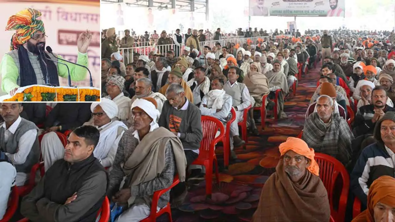 कांग्रेस के पास न नीति है, न नीयत है, न नेता है: मुख्यमंत्री