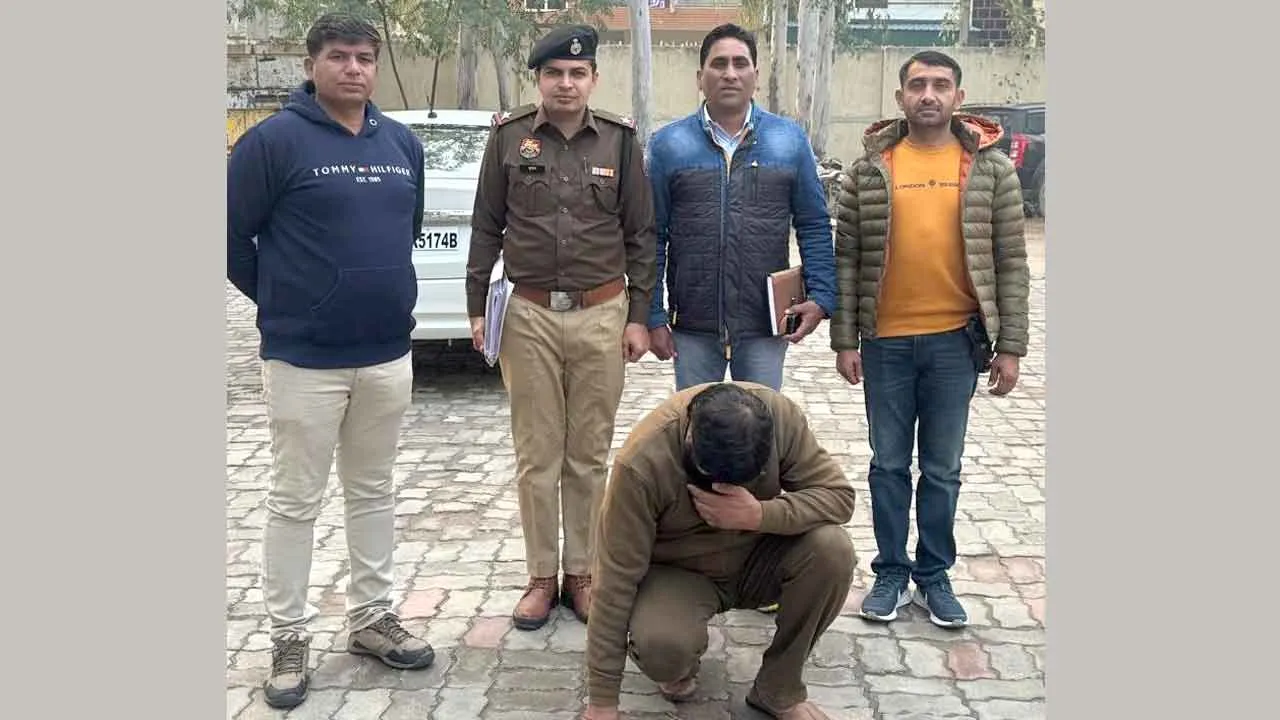अमेरिका भेजने के नाम पर 39 लाख रुपये की धोखधड़ी, आरोपी 5 दिन के पुलिस रिमांड पर