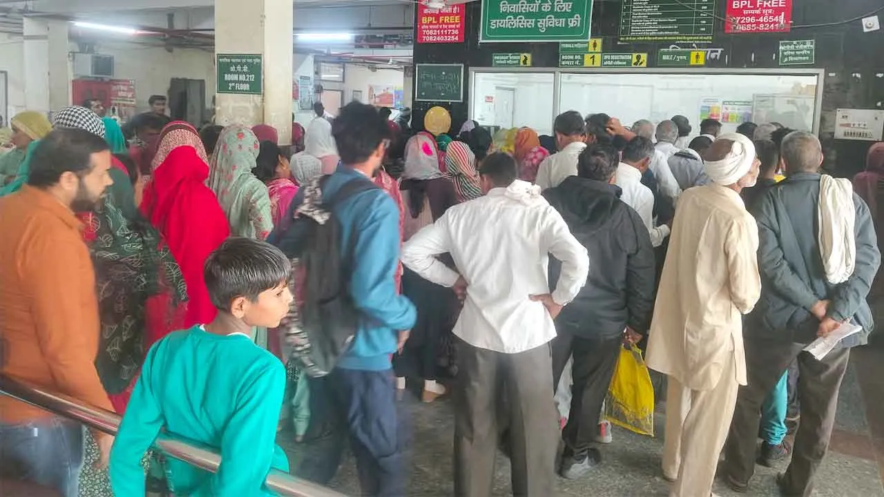 कैथल जिले में स्वास्थ्य सेवाएं बीमार, जनता लाचार