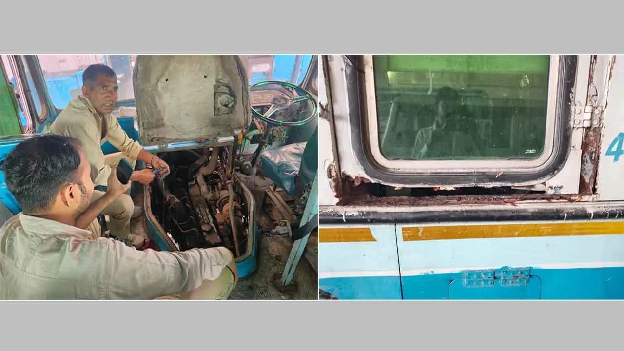 Haryana Roadways: कैथल डिपो में आई अशोका लीलेंड की जर्जर बसों को ठीक करने के लिए अब मैकेनिक नहीं