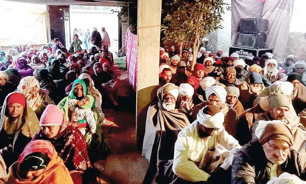 रामपुरथेड़ी के सचखंडवासी अमर सिंह इन्सां को साध संगत ने किए श्रद्धासुमन अर्पित