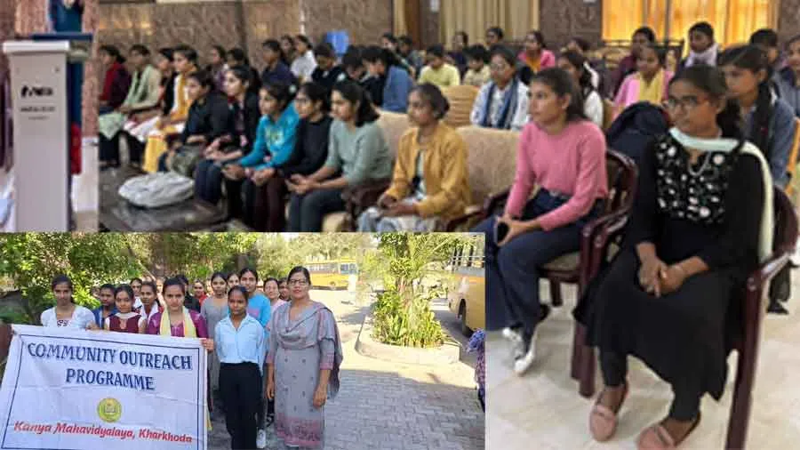 एनएसएस की छात्राओं ने पोलियो के प्रति किया जागरूक