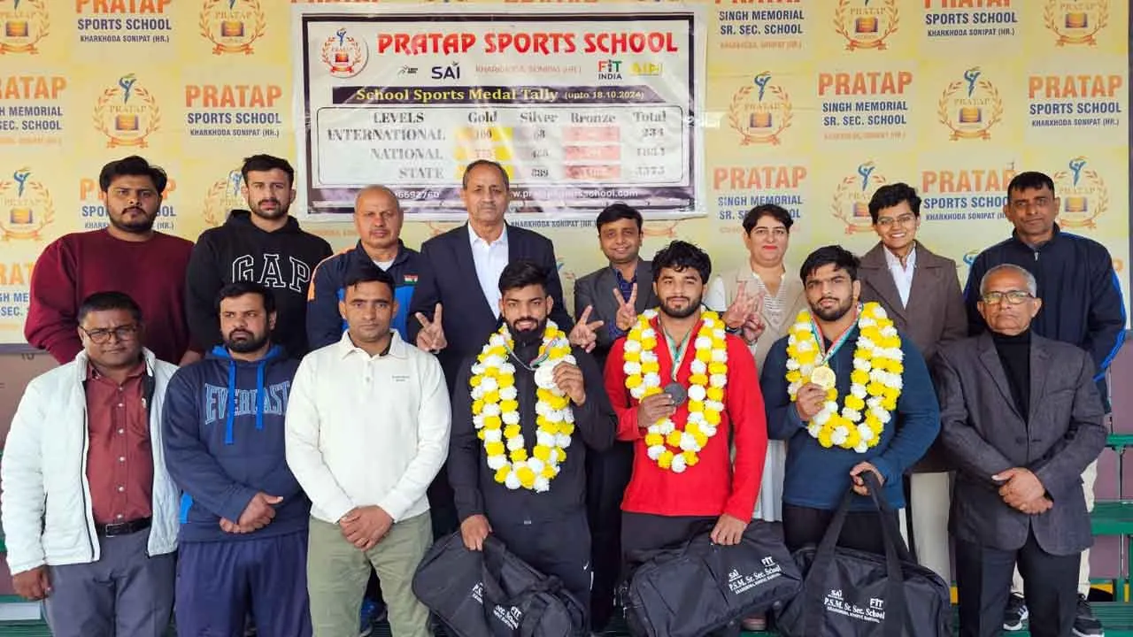 नेशनल रैसलिंग चैम्पियनशिप में करण ने जीता गोल्ड मेडल